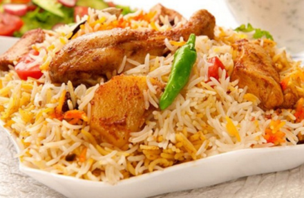 biryani menu